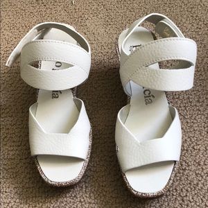 New never worn Pedro Garcia wedge sandal